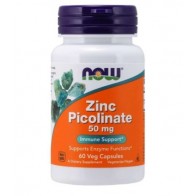 Zinc Picolinate 50mg  120 vcaps NOW Foods