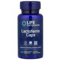 Lactoferrin Caps, 60 Vegetarian Capsules (300 mg per Capsule) Life Extension