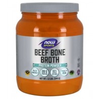 Bone Broth, Beef Powder 544g Now foods