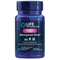 Menopause Relief, 30 Enteric Coated Vegetarian Tablets Life Extension