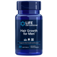 Hair Growth for Men, 30 Cápsulas Moles Life Extension