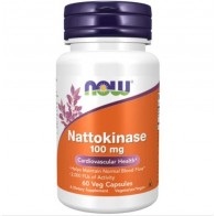 Nattokinase 100 mg 60Veg Capsules NOW Foods
