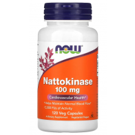 Nattokinase, 100 mg, 120 Veg Capsules Now foods