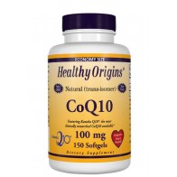 Coq10 100mg Healthy Origins 150 Softgels HEALTHY Origins