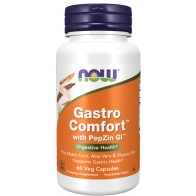 Gastro Comfort  with PepZin GI, 60 Veg Capsules Now foods