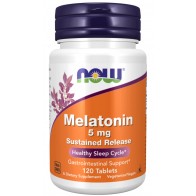MELATONIN 5mg SR  120 TABS Now foods
