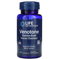 Venotone, Standardized Horse Chestnut, 60 Capsules (250 mg per Capsule) Life Extension