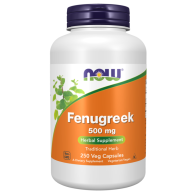 Fenugreek, 500 mg, 250 Veg Capsules Now foods