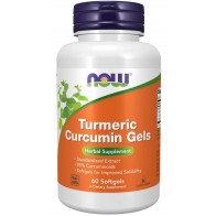 Turmeric Curcumin Gels 60 Softgels Now foods