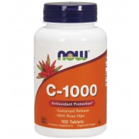 C 1000 Vitamina 100 tablets NOW Foods
