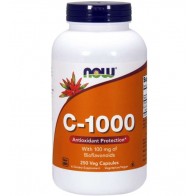 C 1000 Vitamina 100 veg caps 100mg bioflavonoids NOW Foods