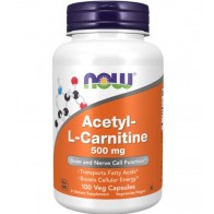 Acetyl L-carnitine 500mg 100cp NOW Foods