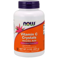 Vitamin C Crystals Ascorbic Acid 227g NOW Foods