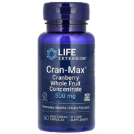 Cran-Max 500 mg. 60 Cápsulas Vegetarianas Life Extension