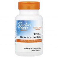Trans-Resveratrol 600, 600 mg, 60 Veggie Caps Doctor's Best