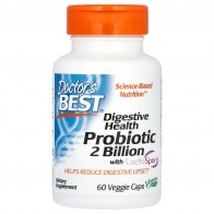 Digestive Health, Probiotic 2 Billion with LactoSpore, 133 mg , 60 Veggie Caps Doctor's Best