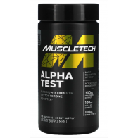 AlphaTest, 120 Capsules MuscleTech