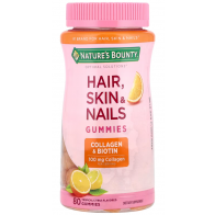 Hair, Skin & Nails Gummies, Tropical Citrus, 80 Gummies Nature's Bounty