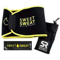 Cinta de Neoprene Sweet Sweat + amostra gel + sacola da marca