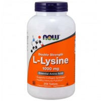 L-Lysine 1000mg 250tbs NOW Foods