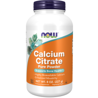 Calcium Citrate, Pure Powder, 8 oz (227 g) Now foods