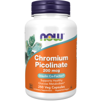 Chromium Picolinate 200 mcg 250 Veg Capsules Now foods