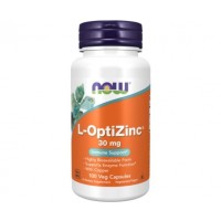 L Optizinc 30mg 100caps NOW Foods