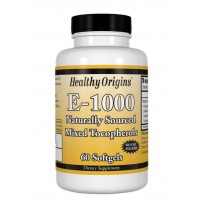 E-1000 IU 60 Softgels HEALTHY Origins