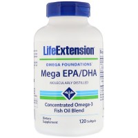 Mega EPA/DHA. 120 softgels LIFE Extension