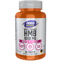 HMB, Double Strength, 1,000 mg, 90 Tablets Now foods