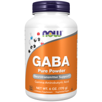GABA, Pure Powder, 6 oz (170 g) Now foods