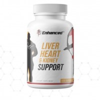 Liver. Kidney Heart Support 120caps  Enhanced