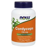 Cordyceps 750mg 90 Veg Caps NOW Foods