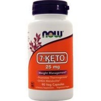 7 Keto 25mg 90vcaps NOW Foods