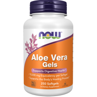 Aloe Vera Gels, 250 Softgels (50 mg per Softgel) Now foods