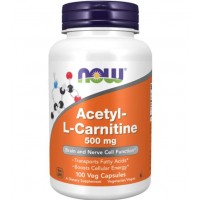 Acetyl L-carnitine 500mg 100cp NOW Foods